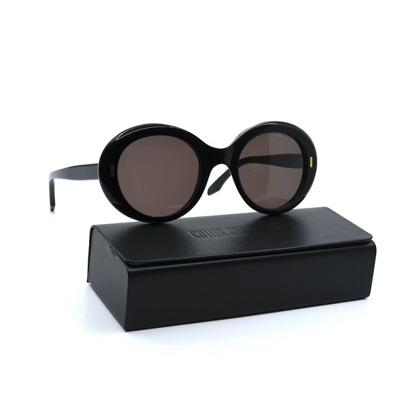 CUTLER&GROSS OF LONDON CG1327S 001 BLACK BROWN AUTHENTIC SUNGLASSES - Picture 5 of 13